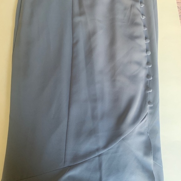 NWT Adrianna Papell Ruffled Button Mermaid Dress - Picture 7 of 9